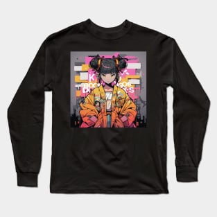 Boogie Girl # 4 Long Sleeve T-Shirt